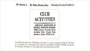 The Dallas Morning News, Wednesday, November 20, 1963