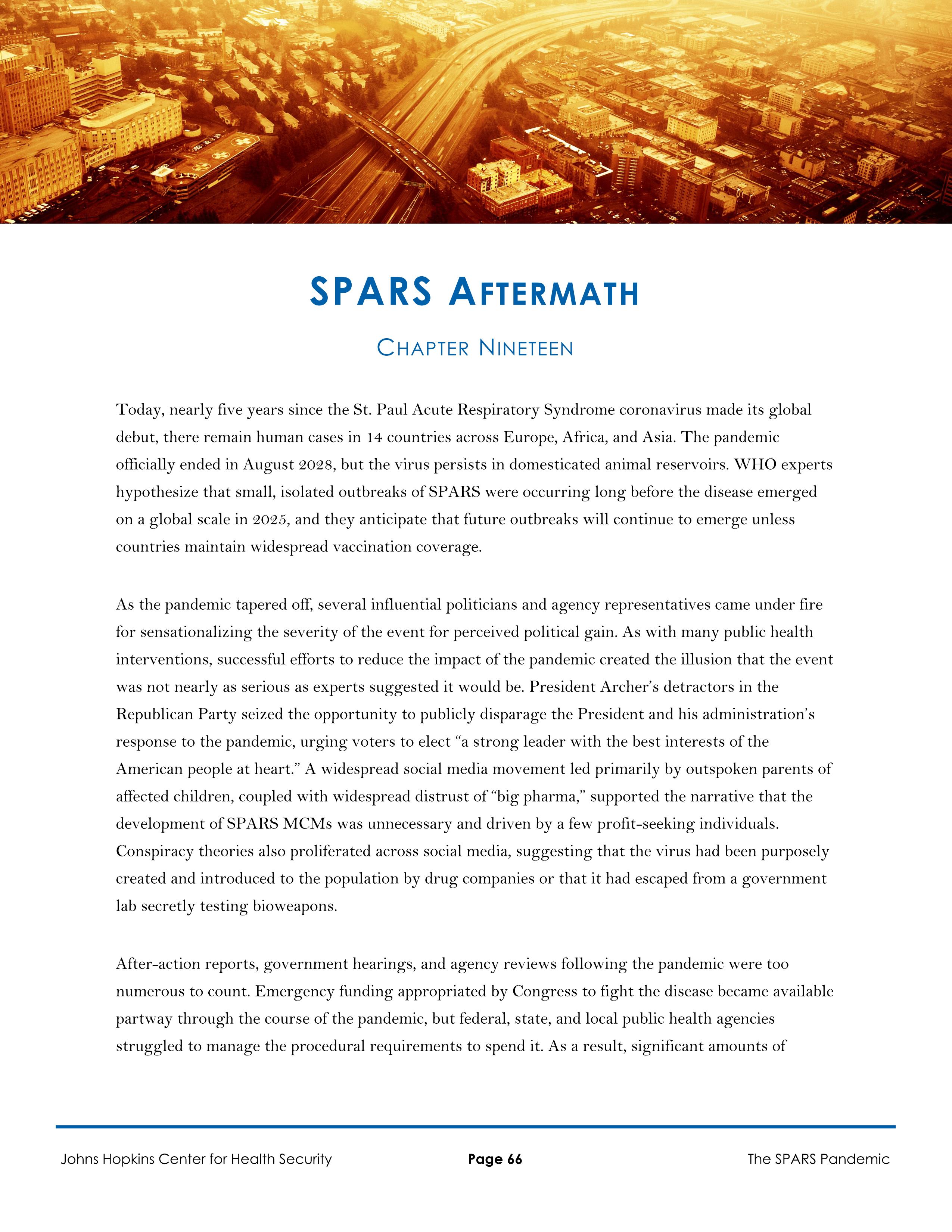 SPARS report from 2017 - pages